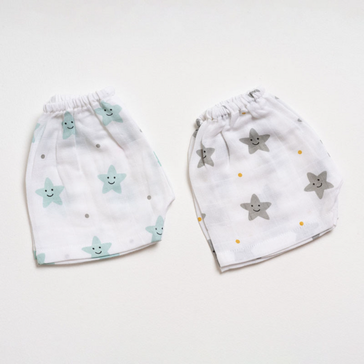 Mint Smiley Star