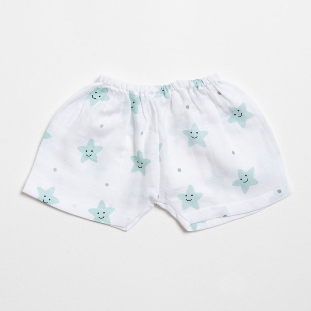 Mint Smiley Star
