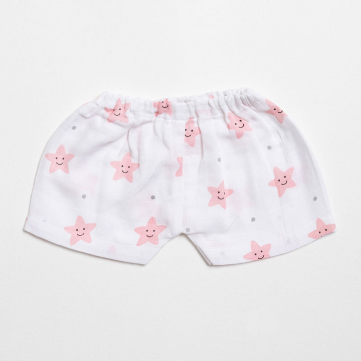 Peach Smiley Star
