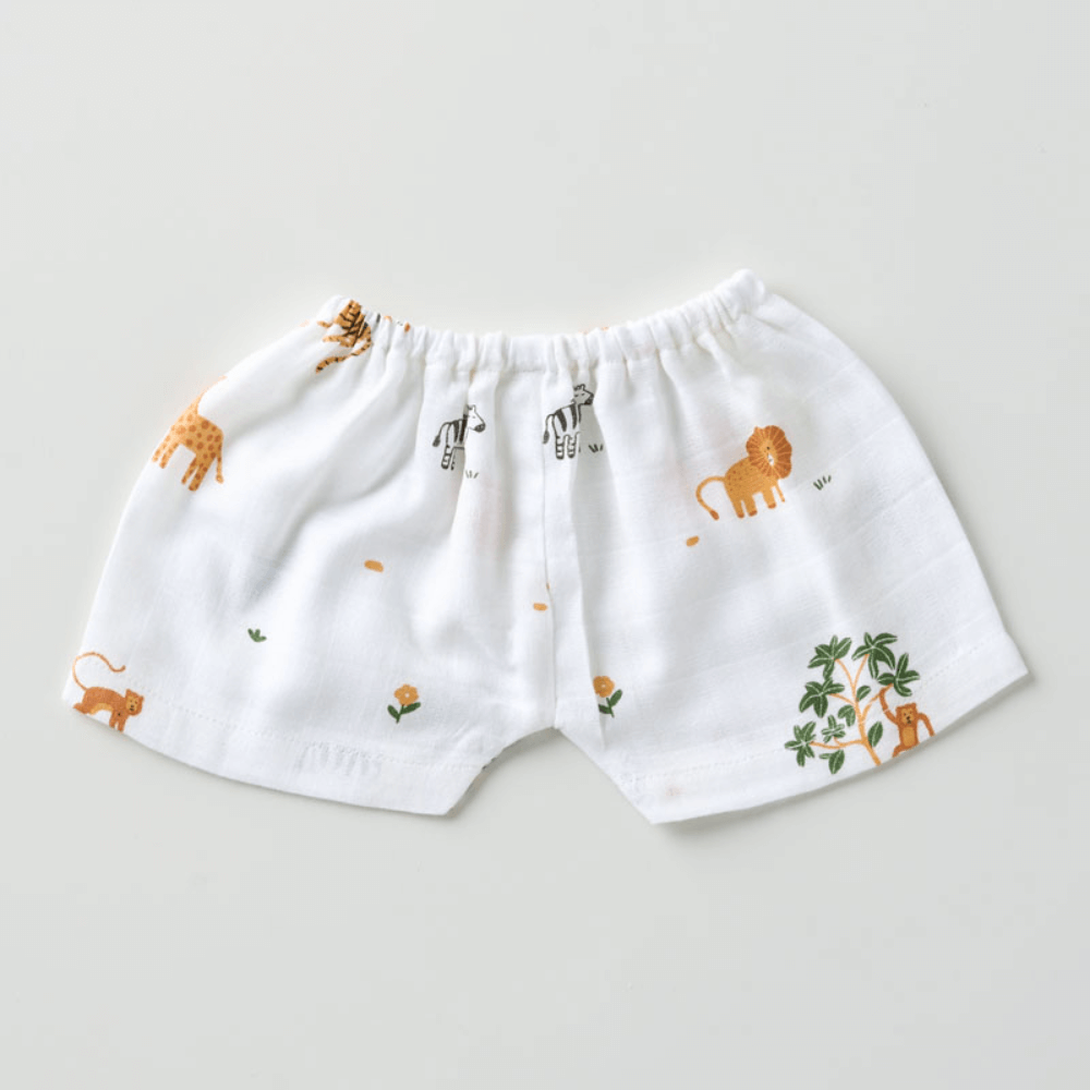 Aariro Muslin Shorts - Set of 2