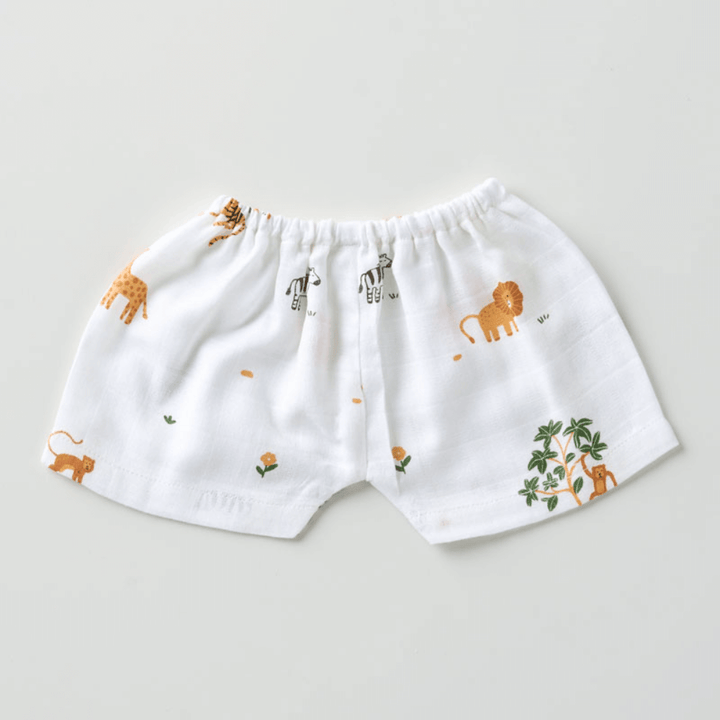Aariro Muslin Shorts - Set of 2