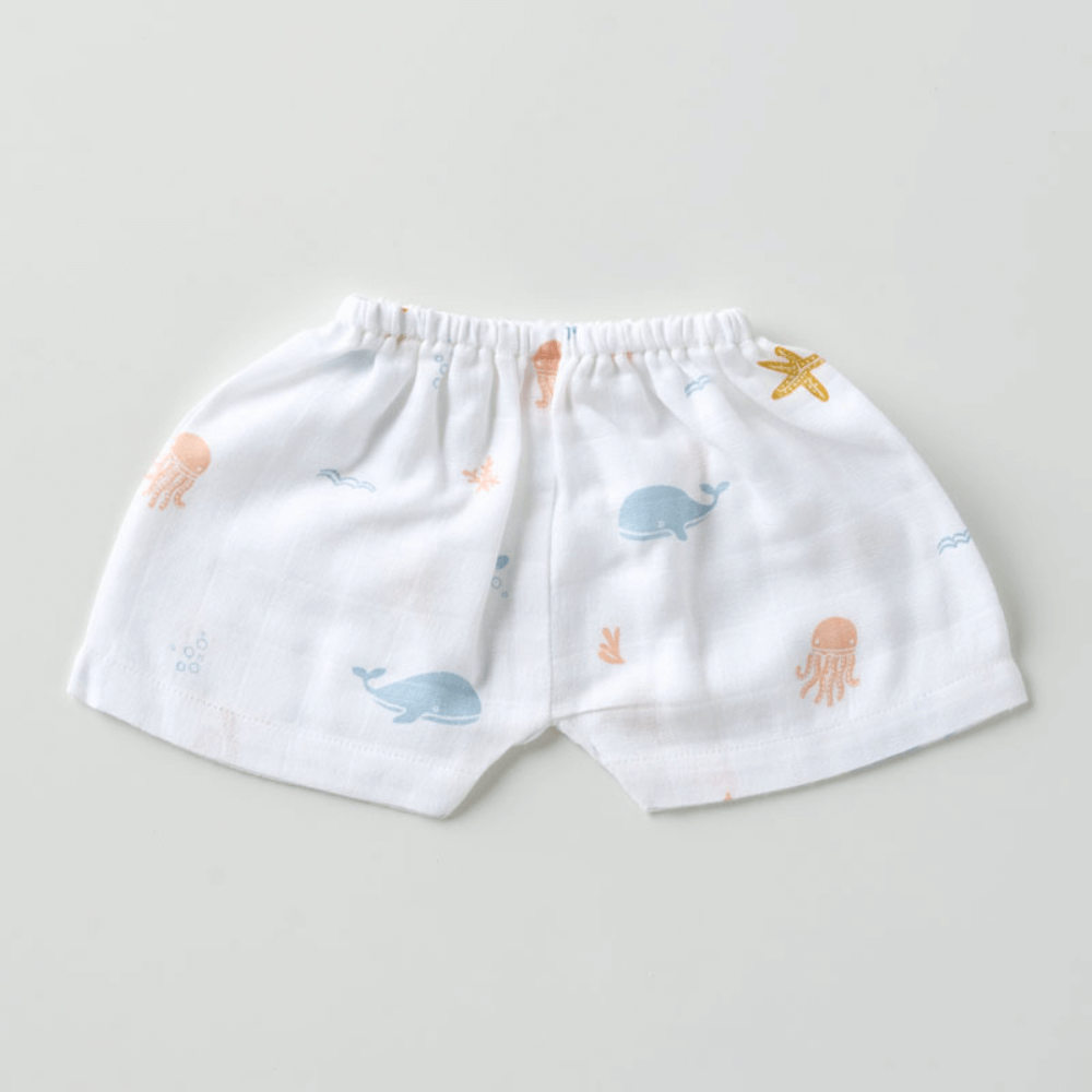 Aariro Muslin Shorts - Set of 3