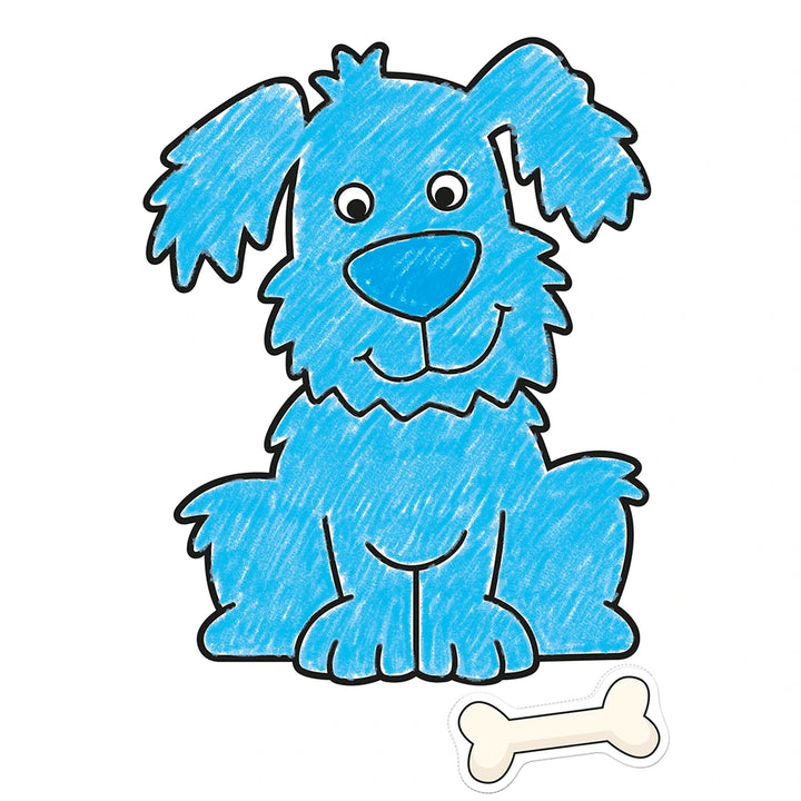 Orchard Toys Animals Sticker Colouring Book