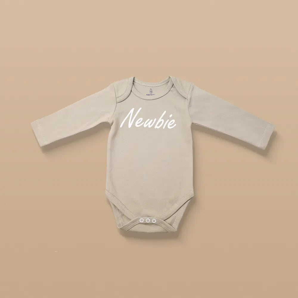Prekies Cotton Onesies Newbie Print - Multi (Set of 3)