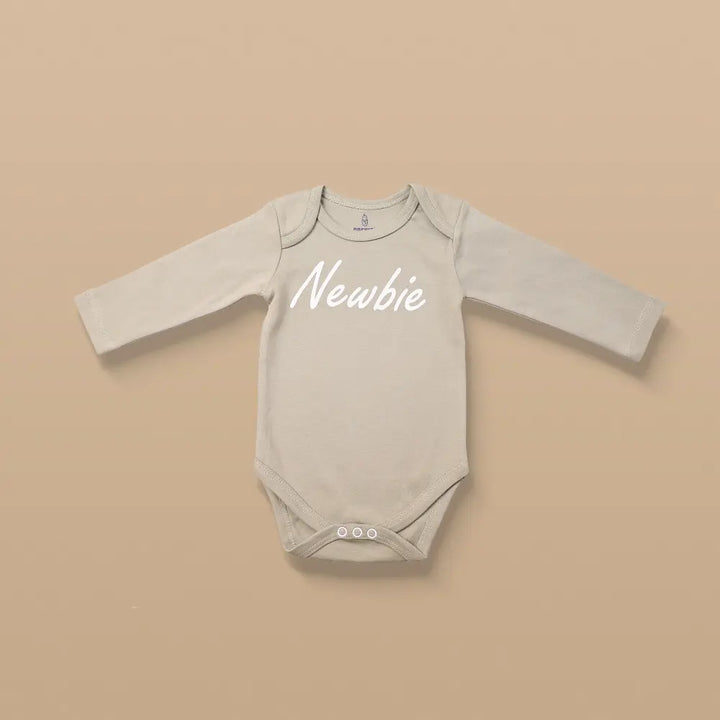 Prekies Cotton Onesies Newbie Print - Multi (Set of 3)