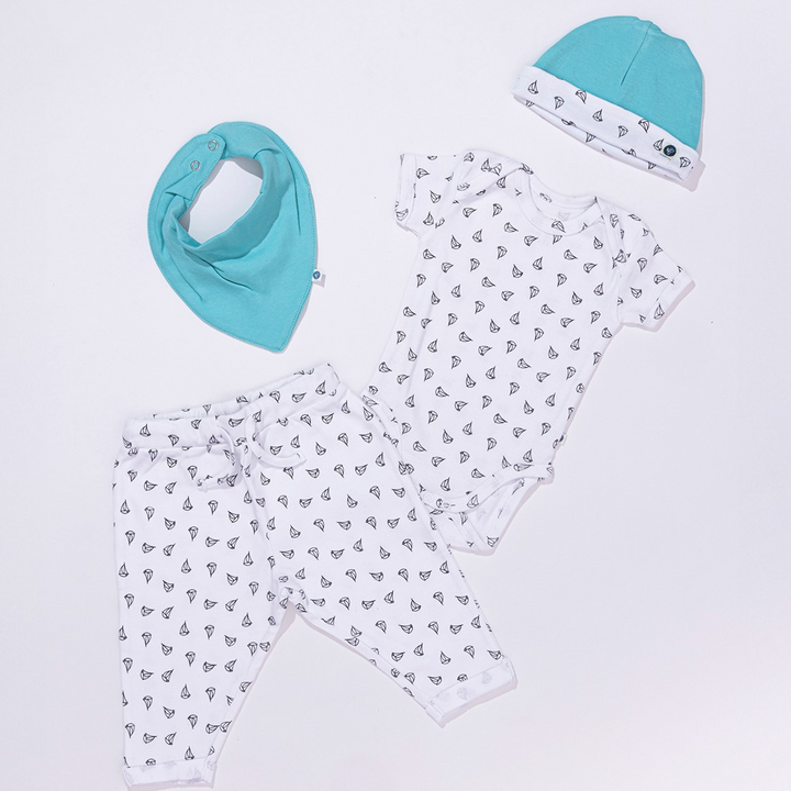 Cotton Bug Cap - Anchor (Pack of 2)