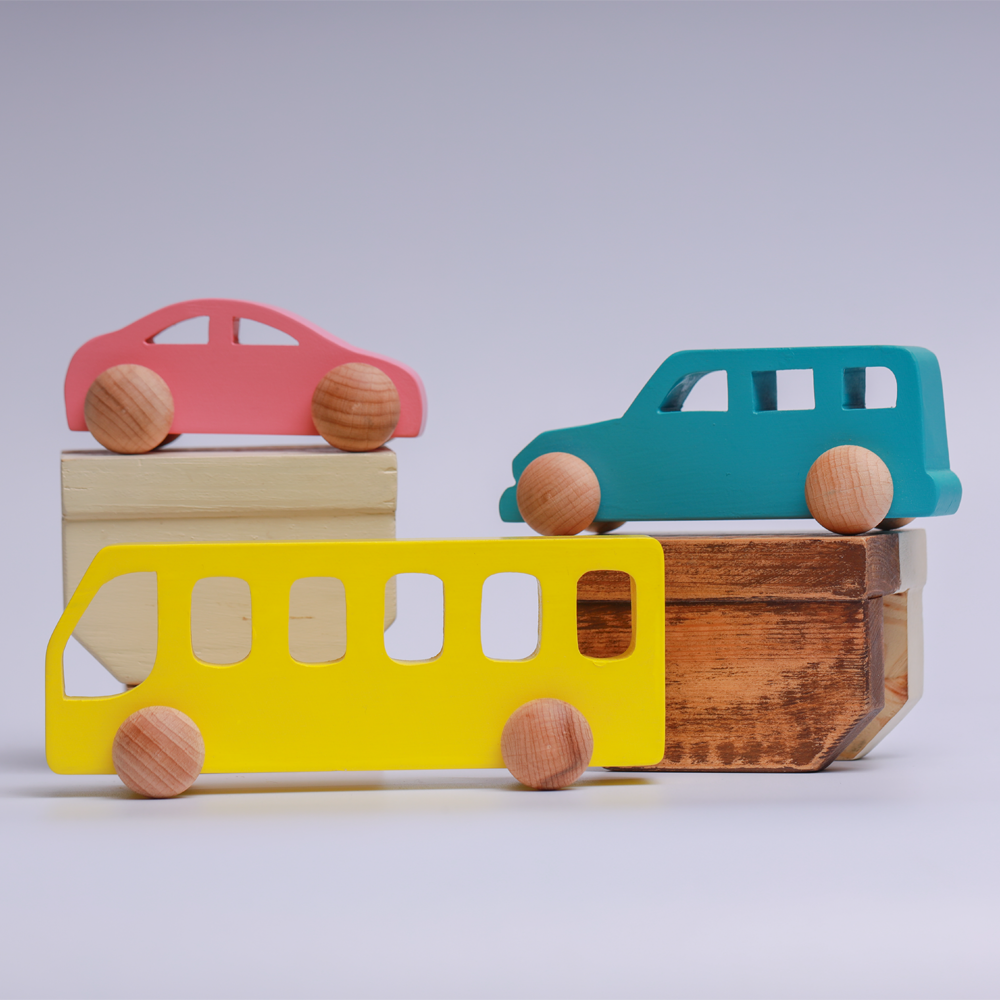 Ariro Wooden Vehicle Set