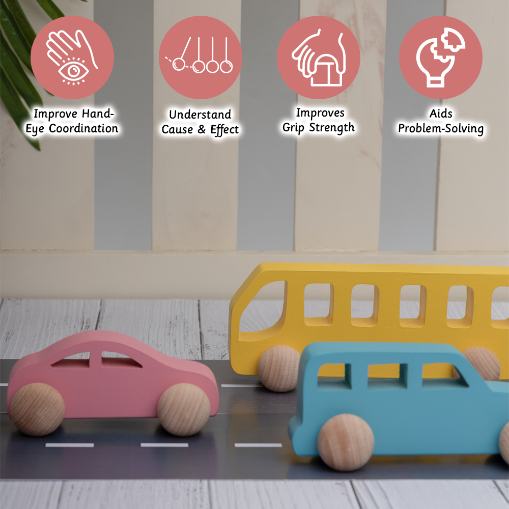 Ariro Wooden Vehicle Set