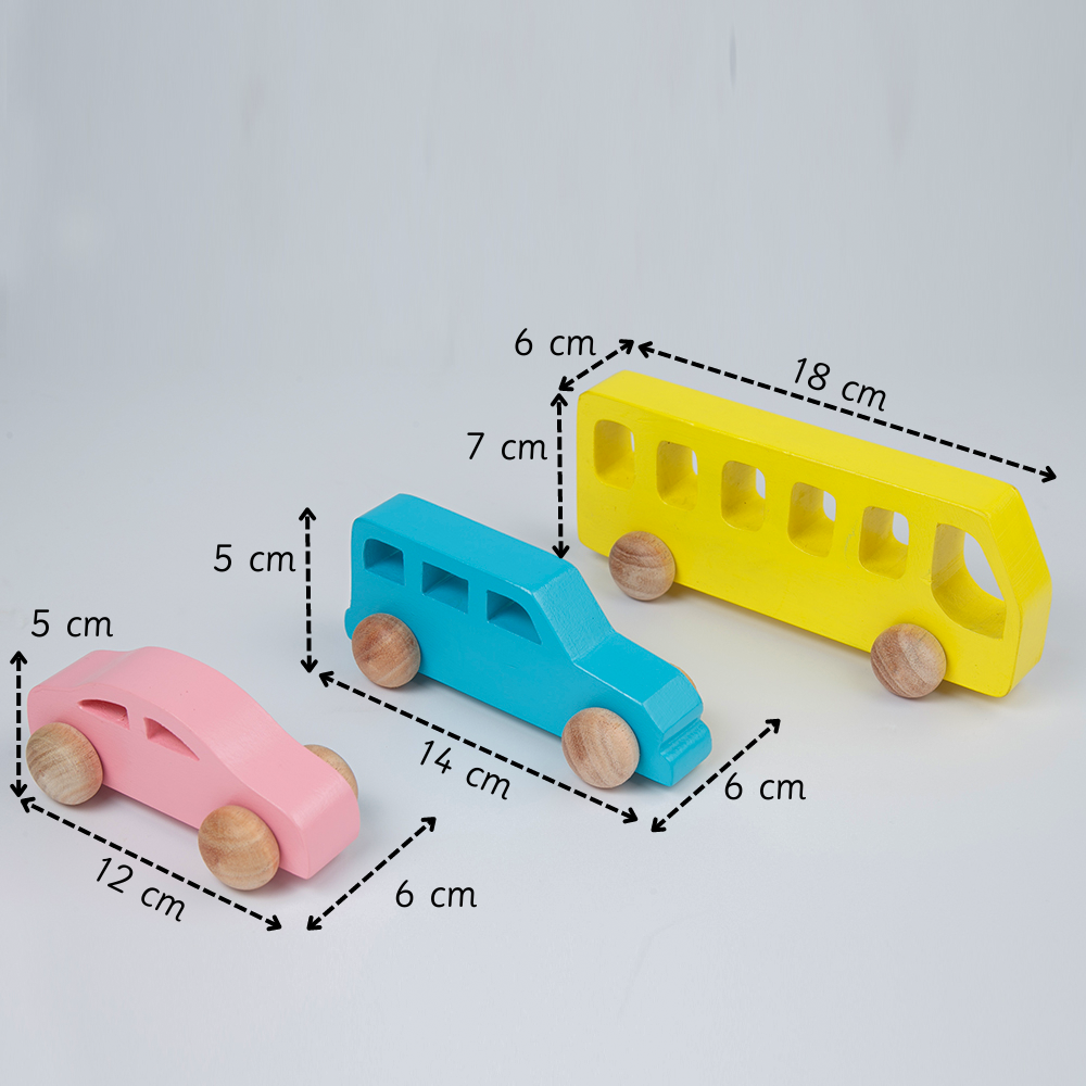 Ariro Wooden Vehicle Set