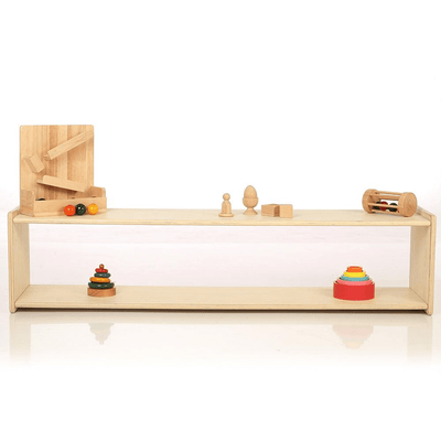 Ariro Montessori Toddler Low Shelf-Natural