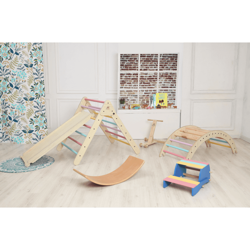 Ariro Montessori Floor Bed - Coloured with Mattress