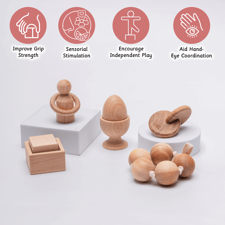 Ariro First Montessori Kit - Set of 5 Toys