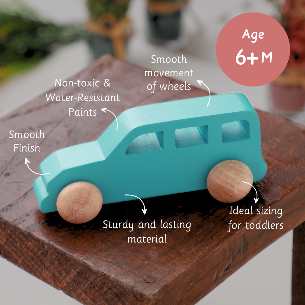 Ariro Wooden Jeep