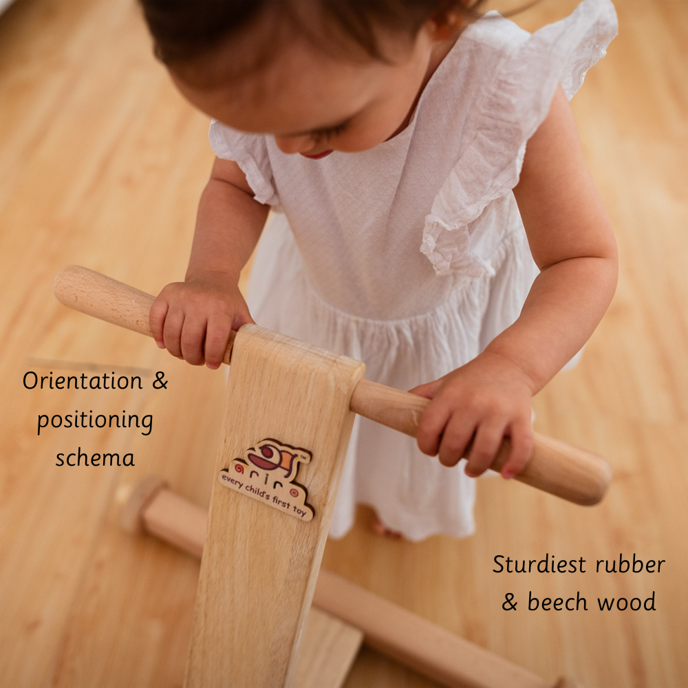 Ariro Wooden Traditional Push wagon