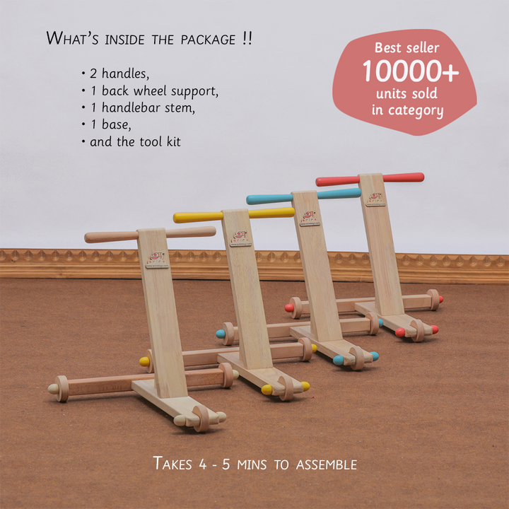 Ariro Wooden Traditional Push wagon