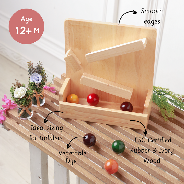 Ariro Classic Wooden Ball Slider