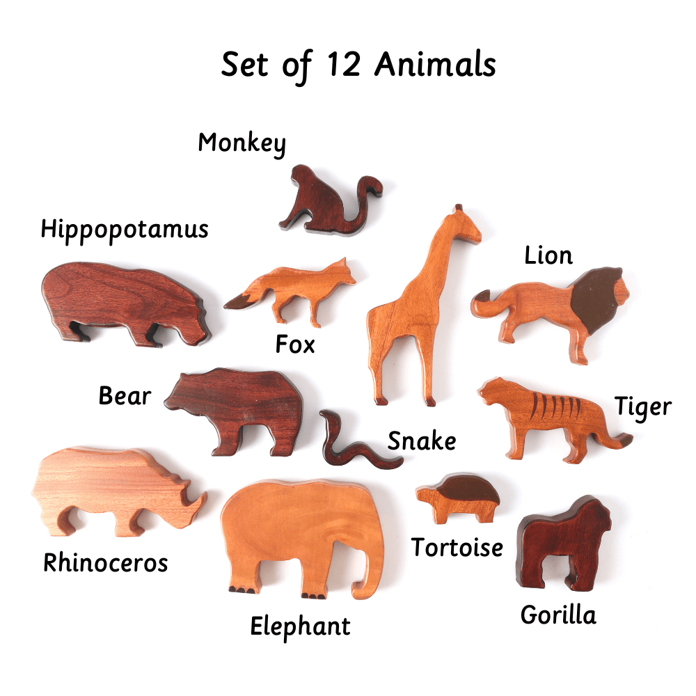 Ariro Wild Animals (Set of 12)