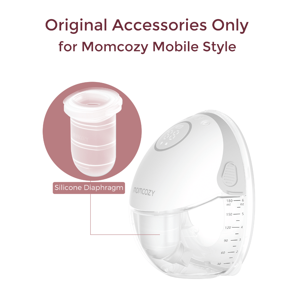 Momcozy Breastfeeding Access Silicone Diaphragm for M6*2 - Transparent