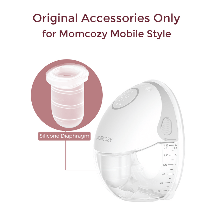 Momcozy Breastfeeding Access Silicone Diaphragm for M6*2 - Transparent