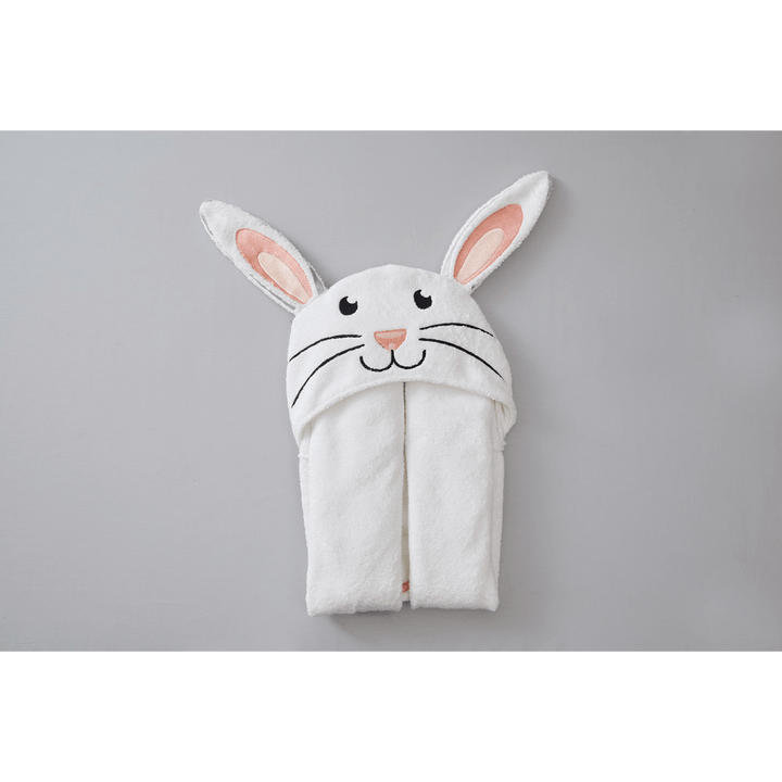 Annasimona Kids Floral &amp; Nature Collection of Cotton Hooded Towel
