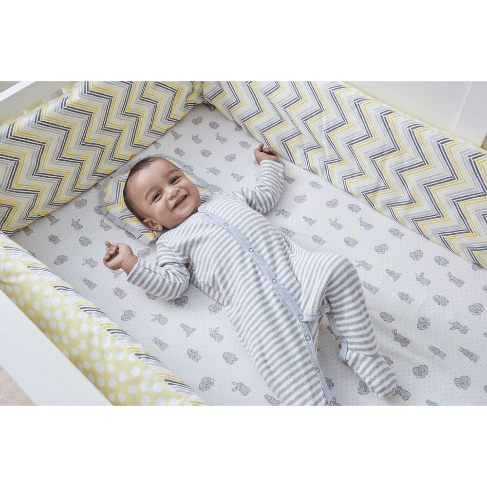 Annasimona Kids Nature &amp; Animal Collection – Fitted Cot Sheets (Set of Three)