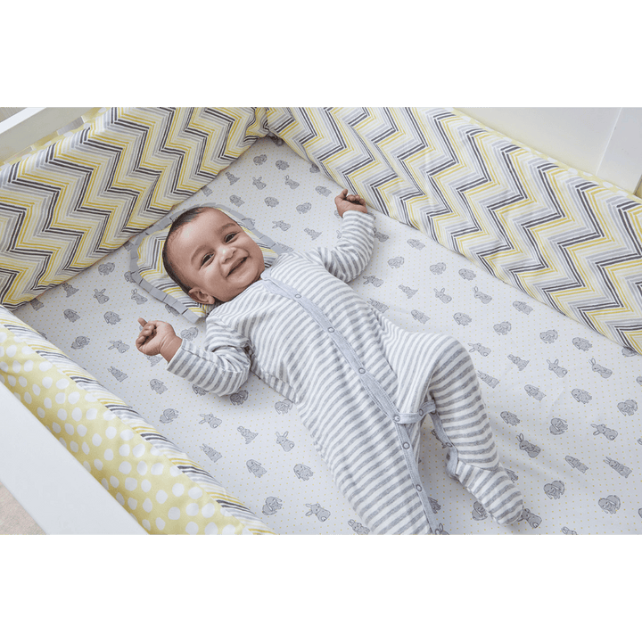 Annasimona Kids Nature &amp; Animal Collection – Fitted Cot Sheets (Set of Three)