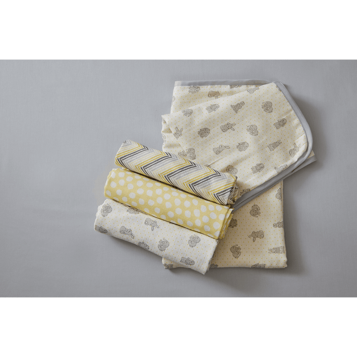 Annasimona Kids Whimsical &amp; Playful Premium Cotton Muslin Blankets