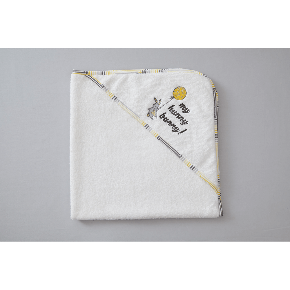 Annasimona Kids Floral &amp; Nature Collection of Cotton Hooded Towel
