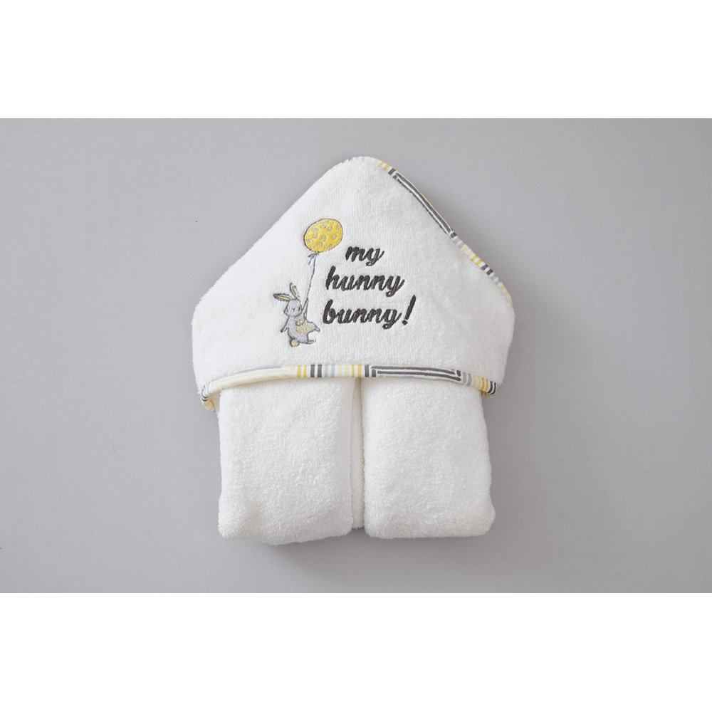 Annasimona Kids Floral &amp; Nature Collection of Cotton Hooded Towel