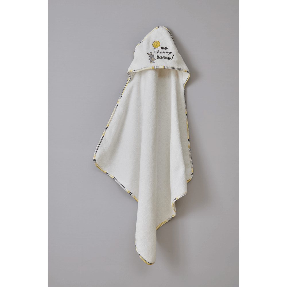 Annasimona Kids Floral &amp; Nature Collection of Cotton Hooded Towel