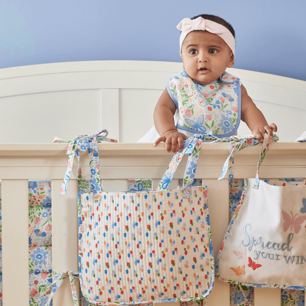 Annasimona Kids Animal &amp; Nature Cot Pockets – Set of Two