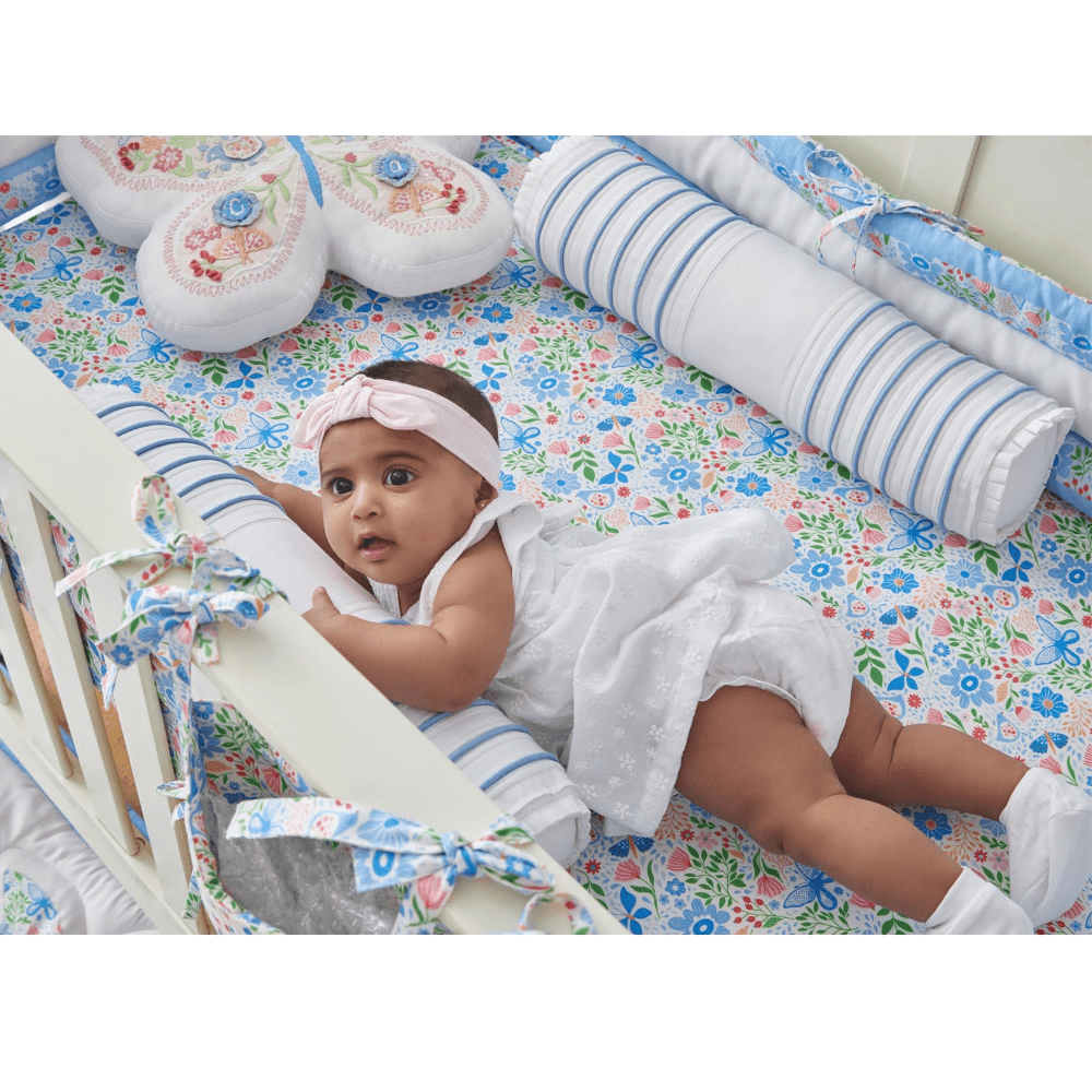 Annasimona Kids Nature &amp; Animal-Inspired Crib Bedding Set of Eight