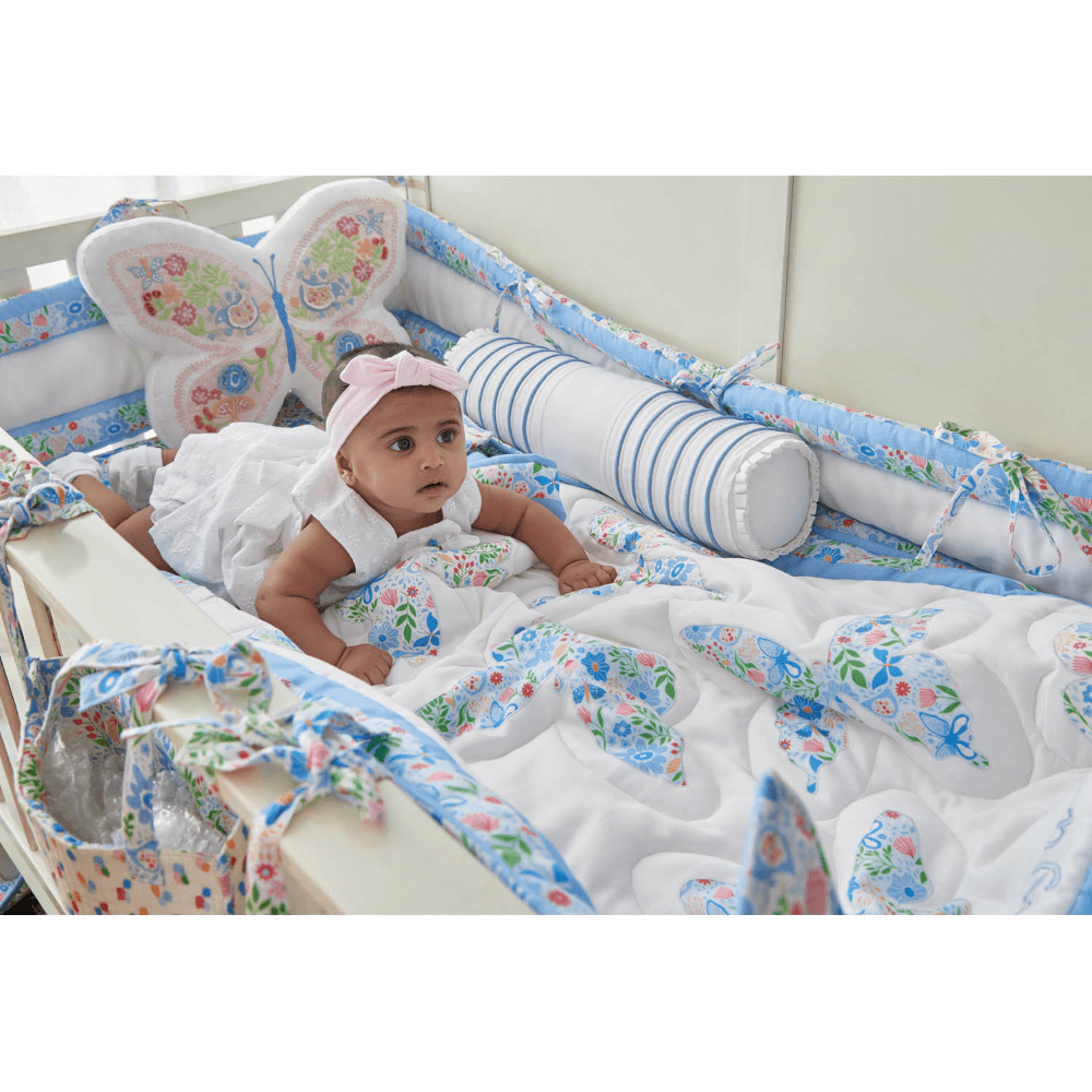 Annasimona Kids Nature &amp; Animal-Inspired Crib Bedding Set of Eight