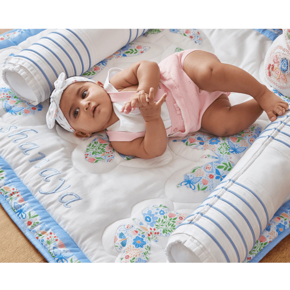 Annasimona Kids Nature &amp; Animal Friends Premium Cotton Play Mats