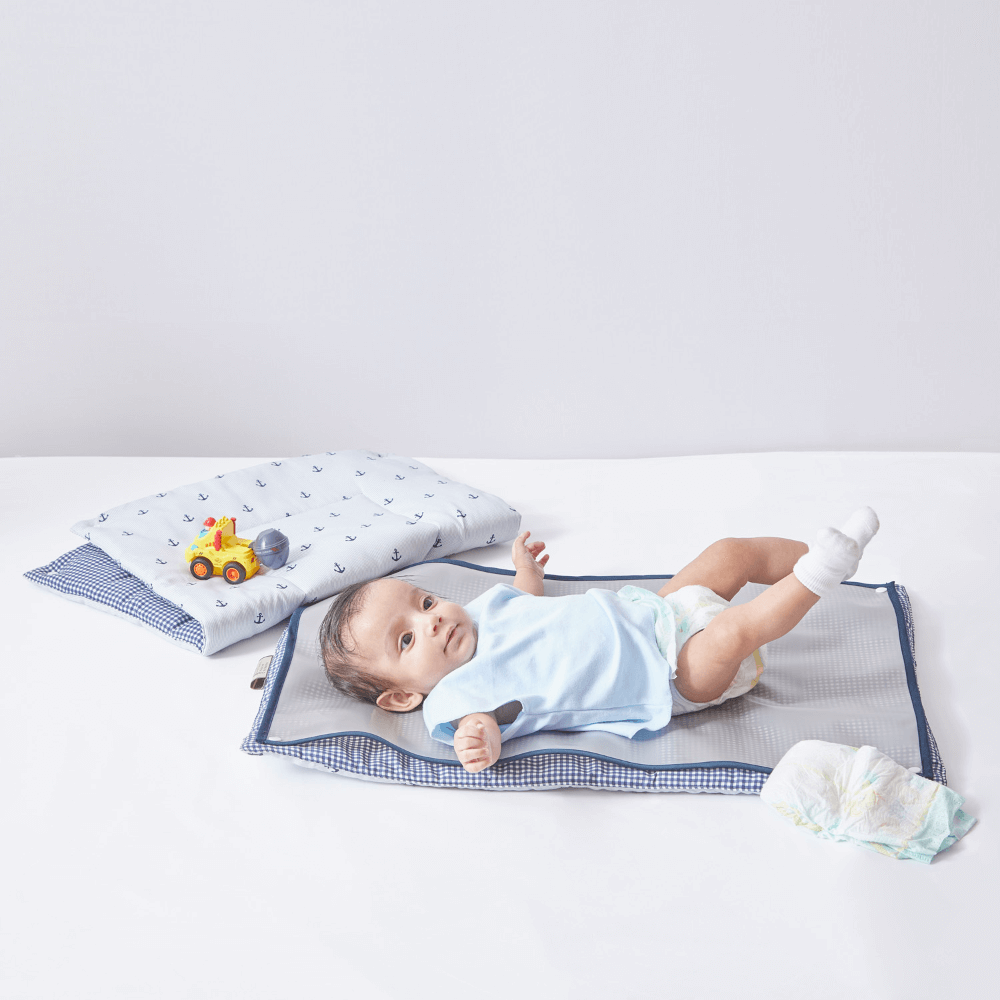 Annasimona Kids Portable Diaper Changing Mats  - Set of Two