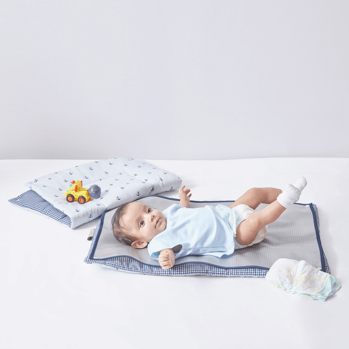Annasimona Kids Portable Diaper Changing Mats  - Set of Two