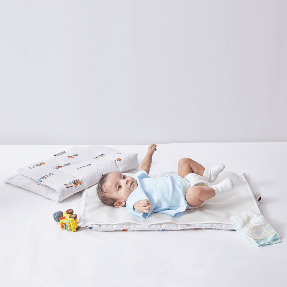 Annasimona Kids Portable Diaper Changing Mats  - Set of Two