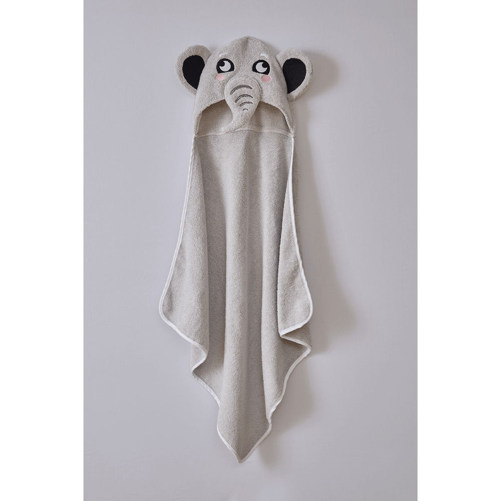 Annasimona Kids Wild Safari Collection for Cotton Hooded Towel