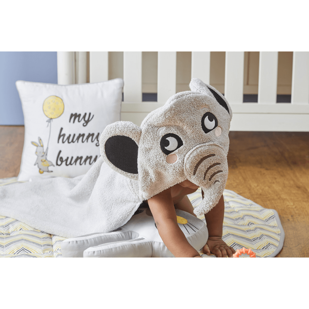 Annasimona Kids Wild Safari Collection for Cotton Hooded Towel
