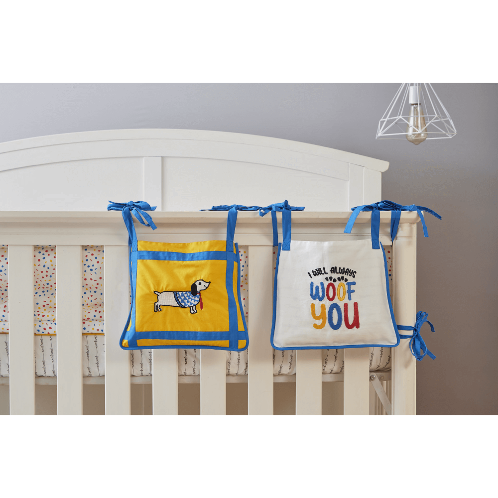 Annasimona Kids Animal &amp; Nature Cot Pockets – Set of Two