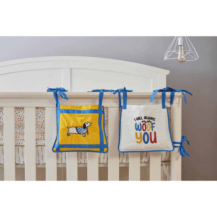 Annasimona Kids Animal &amp; Nature Cot Pockets – Set of Two