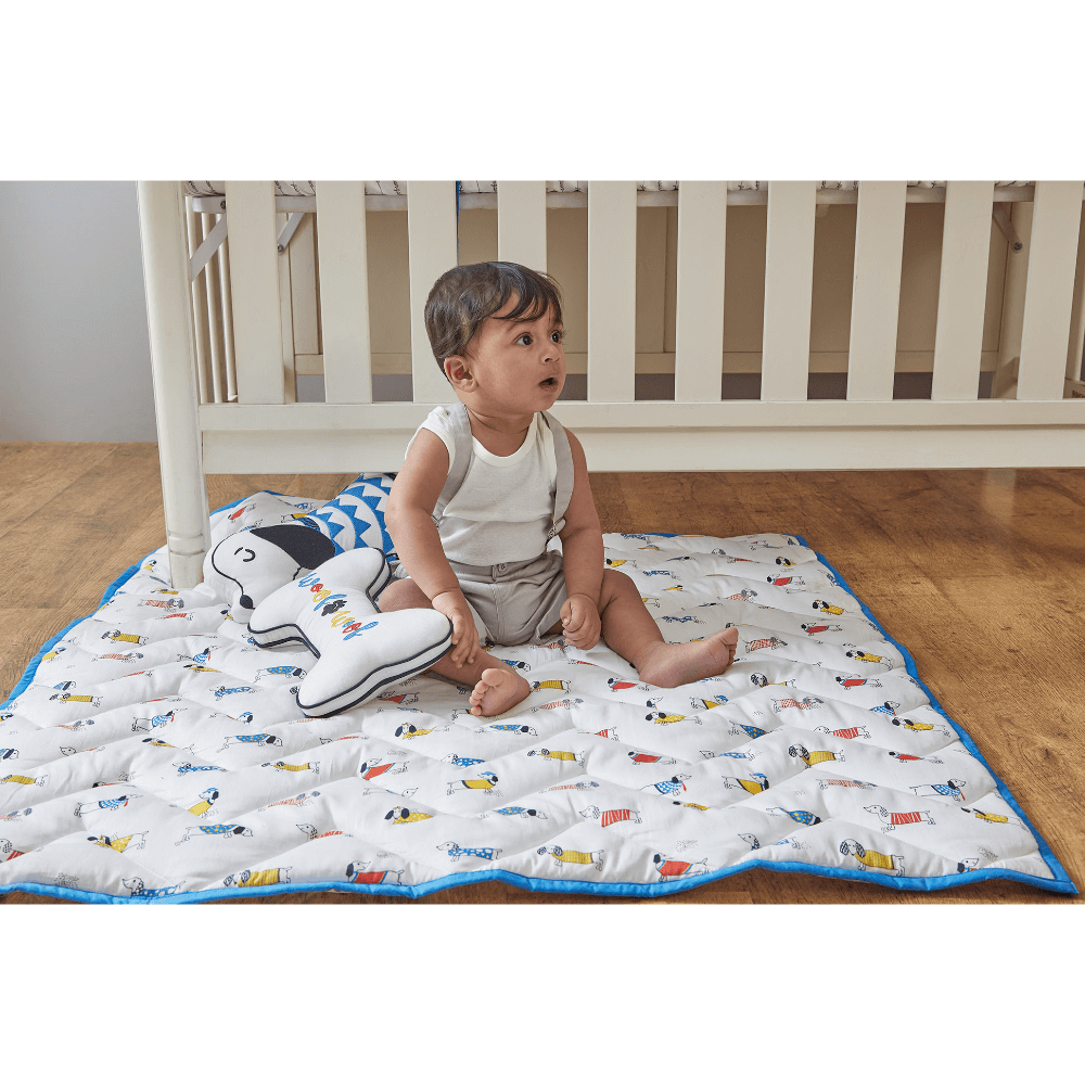 Annasimona Kids Nature &amp; Animal Friends Premium Cotton Play Mats
