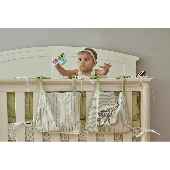 Annasimona Kids Travel &amp; Adventure Cot Pockets – Set of Two