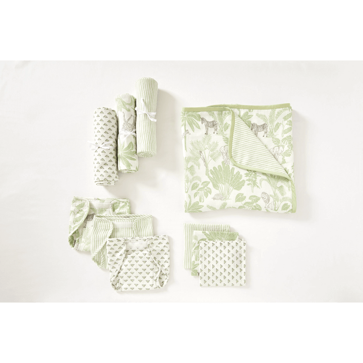 Annasimona Kids Whimsical Friends Muslin Wash Cloths – Set of Six