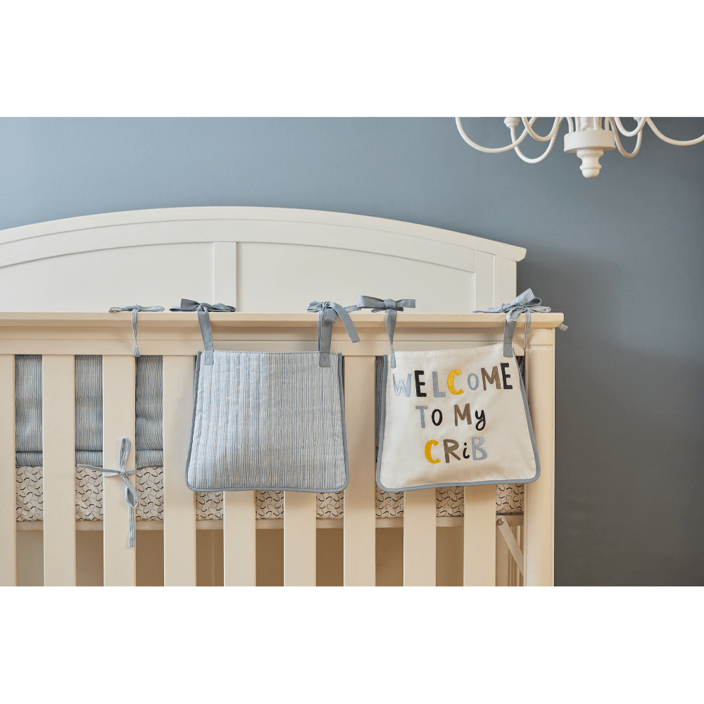 Annasimona Kids Travel &amp; Adventure Cot Pockets – Set of Two