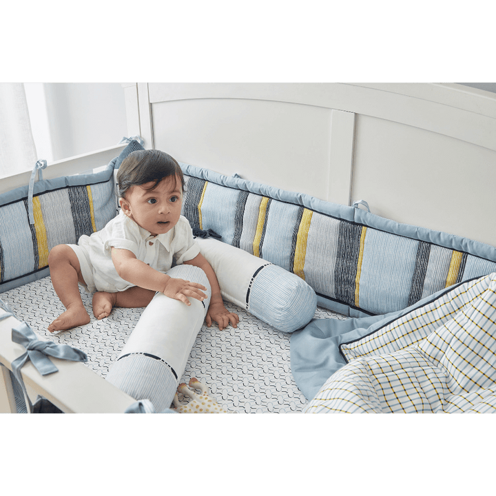 Annasimona Kids Travel &amp; Adventure-Inspired Crib Bedding Set of Eight