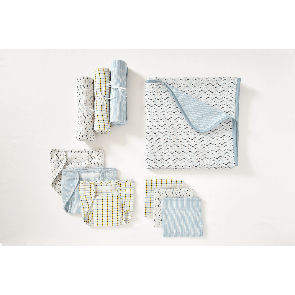 Annasimona Kids Adventures &amp; Journeys Muslin Wash Cloths – Set of Six