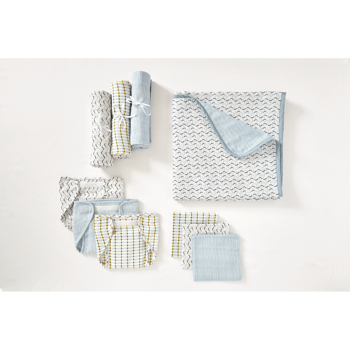 Annasimona Kids Adventures &amp; Journeys Muslin Wash Cloths – Set of Six