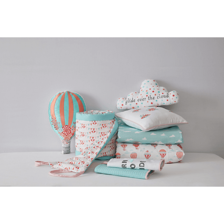 Annasimona Kids Travel &amp; Adventure-Inspired Crib Bedding Set of Eight