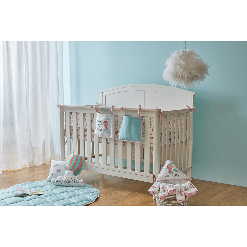 Annasimona Kids Travel &amp; Adventure-Inspired Crib Bedding Set of Eight